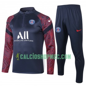 Paris Saint Germain Tute Felpe da Allenamento 2020/2021 M001
